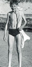 on the beach