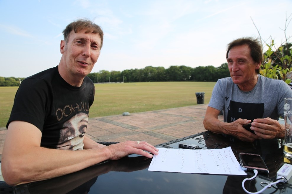 Kenney Jones and John Fisher